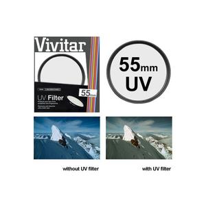 Vivitar 55mm UV Glass Filter - Digital Cameras and Accessories - Hip Lens.com