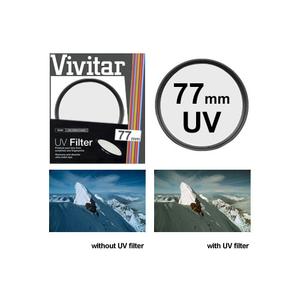 Vivitar 77mm UV Glass Filter - Digital Cameras and Accessories - Hip Lens.com