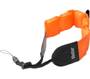 Vivitar Floating Foam Camera Strap (Orange) - Digital Cameras and Accessories - Hip Lens.com