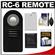 Vivitar RC-6 Wireless Shutter Release Remote Control for Canon Digital SLR Cameras for Rebel T2i, T3i, T4i with LP-E8 Battery + Accessory Kit