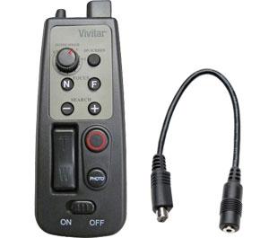 Vivitar 8 Button Remote Control for Camcorders & Cameras with A/V R or LANC Jack - Digital Cameras and Accessories - Hip Lens.com