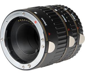 Vivitar Macro Extension Tube Set (for Sony Alpha Cameras) - Digital Cameras and Accessories - Hip Lens.com
