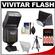 Vivitar Series 1 385HV Professional Auto Aperture & Slave Flash with Batteries/Charger + Diffuser + Bounce Reflector + Tripod + Cleaning Kit