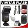 Vivitar Series 1 385HV Professional Auto Aperture & Slave Flash with Batteries/Charger + Backpack + Bounce Reflector + Tripod/Case + Cleaning Kit