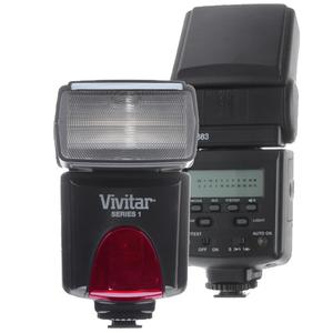 Vivitar Series 1 DF-383 Power Zoom AF Flash (for Canon EOS E-TTL) - Digital Cameras and Accessories - Hip Lens.com