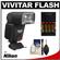 Vivitar Series 1 DF-483 Power Zoom AF Flash (for Nikon i-TTL) with Batteries/Charger + Cleaning Kit