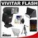 Vivitar Series 1 DF-483 Power Zoom AF Flash (for Nikon i-TTL) with Batteries/Charger + Softbox + Bounce Reflector + Tripod + Cleaning Kit