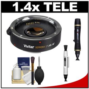 Vivitar Series 1 1.4x Teleconverter (for Canon EOS Cameras) with Cleaning Kit - Digital Cameras and Accessories - Hip Lens.com