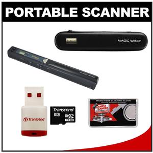 VuPoint Magic Wand Portable Scanner + Deluxe Carrying Case + 8GB microSD Card & Reader Kit - Digital Cameras and Accessories - Hip Lens.com