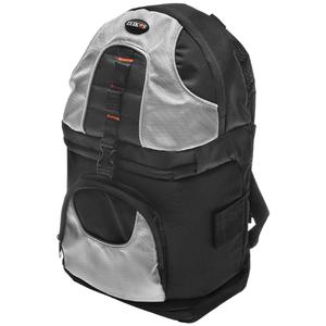 Zeikos ZE-BP2-S Deluxe Sling Digital SLR Camera Backpack Case (Black/Silver) - Digital Cameras and Accessories - Hip Lens.com