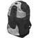 Zeikos ZE-BP2-S Deluxe Sling Digital SLR Camera Backpack Case (Black/Silver) 