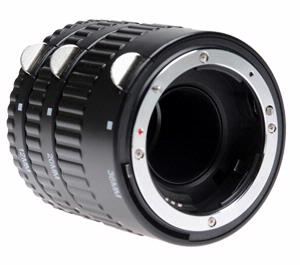 Zeikos Macro Automatic Extension Tube Set for Nikon AF - Digital Cameras and Accessories - Hip Lens.com