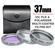 Zeikos 3-Piece Multi-Coated Glass Filter Kit (37mm UV/FLD/PL) - Silver