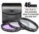 Zeikos 3-Piece Multi-Coated Glass Filter Kit (46mm UV/FLD/PL)