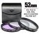 Zeikos 3-Piece Multi-Coated Glass Filter Kit (52mm UV/FLD/CPL)