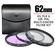 Zeikos 3-Piece Multi-Coated Glass Filter Kit (62mm UV/FLD/CPL)