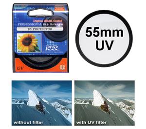 Zeikos 55mm UV Protector PHD Multi-Coated Lens Filter - Digital Cameras and Accessories - Hip Lens.com
