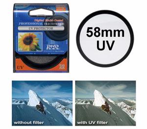 Zeikos 58mm UV Protector PHD Multi-Coated Lens Filter - Digital Cameras and Accessories - Hip Lens.com