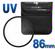 Zeikos 86mm UV Protector PHD Multi-Coated Lens Filter
